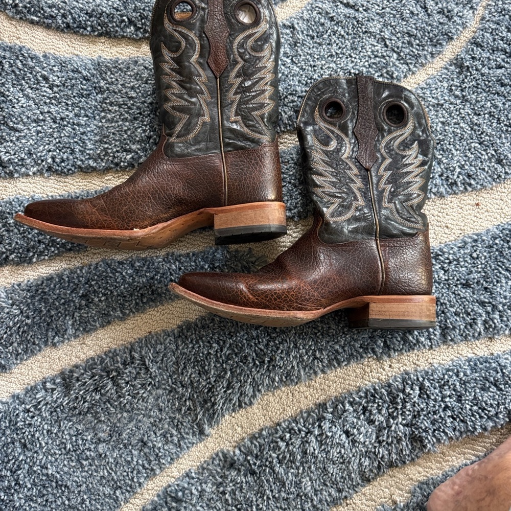 Like New..Cody James Union Xero Men's Brown Leather Western Boots - Picture 5 of 15